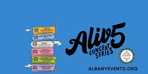 2026 Alive at Five Summer Concert Series Class Rock Night with FJ: Tribute to Foreigner & Journey