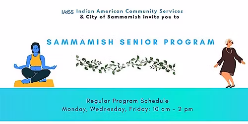 Sammamish Seniors Program - May 2026