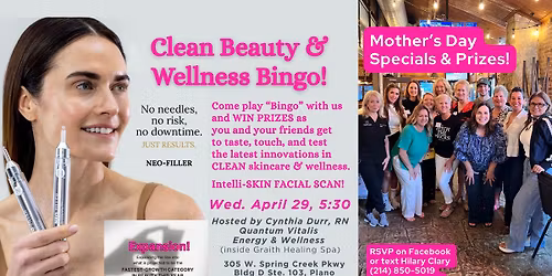 Beauty Bingo & Bubbles! - Plano, TX