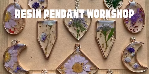 Resin Pendant Workshop