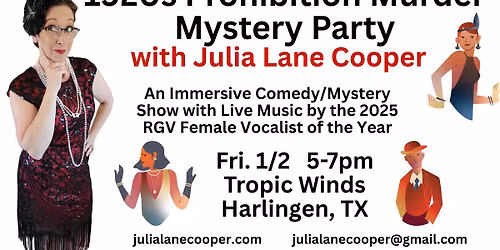 1920s Murder Mystery Party at Tropic Winds