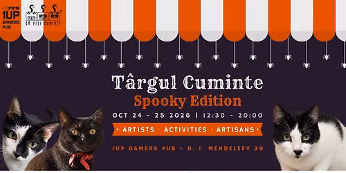 T\u00e2rg Cuminte Spooky Edition - 1Up Gamers pub
