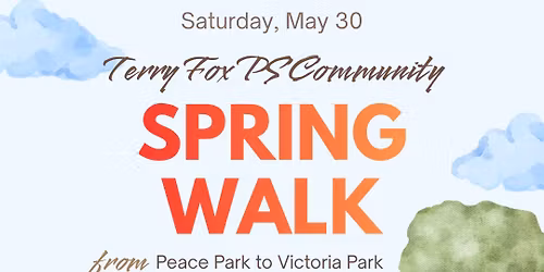 Terry Fox PS Community Spring Walk