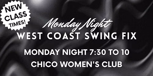 Monday Night West Coast Swing Fix