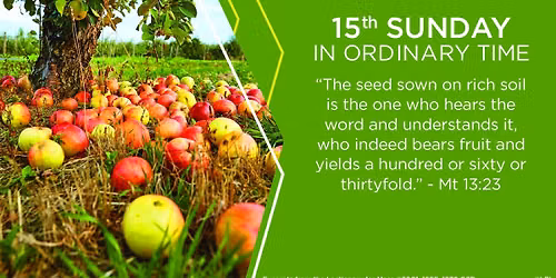 Vigil Mass for the 15th Sunday in Ordinary Time