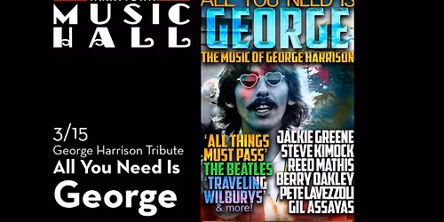 All You Need is George - The Music of George Harrison