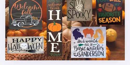 Fall \/ Halloween Board Painting (Walk-in) Event at Finnegan\u2019s Cottage-Slots & Pub, in Loves Park!