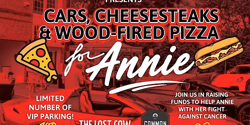 Cars4Cause: Cars, Cheesesteaks and Wood-Fired Pizza for Annie