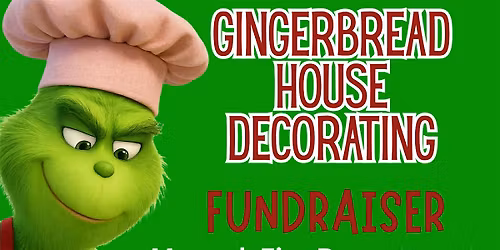 Gingerbread House decorating fundraiser