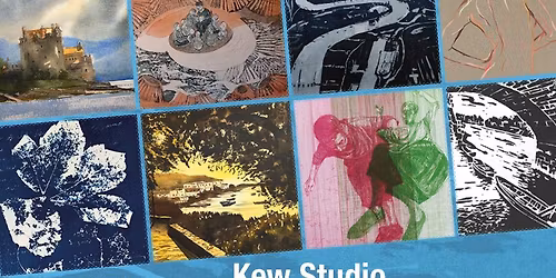 Kew Studio Winter Exhibition opening night drinks