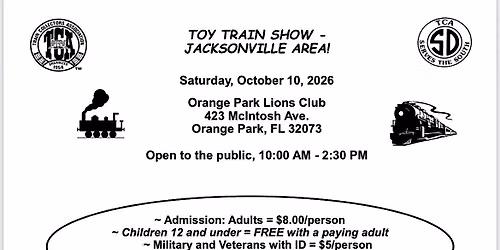 Toy Train Show & Swap Meet