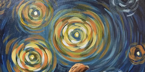 "Starry Pumpkin Night" Paint Night!