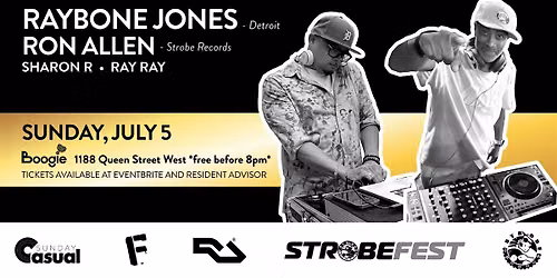 Detroit House Music Legend Raybone Jones Comes to Toronto July 5, 2026