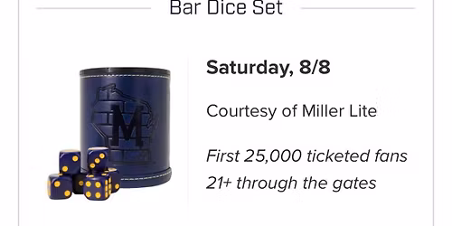Brewers Dice Cup Game