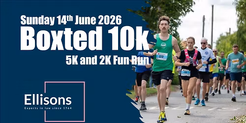 Ellisons Boxted 10k, 5k & 2k 2026