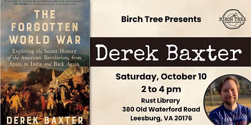 Author Event: Derek Baxter The Forgotten World War