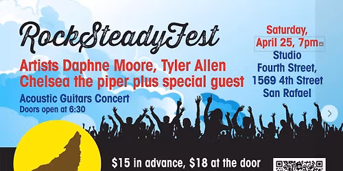 RockSteadyFest Acoustic Guitar Concert \u2014 San Rafael