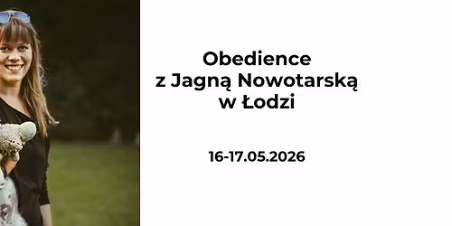 Obedience z Jagn\u0105 Nowotarsk\u0105 w \u0141odzi