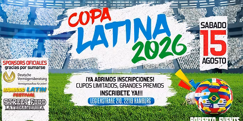 \ud83c\udfc6 Copa Latina de F\u00fatbol 2026 \u2013 \u00a1La Pasi\u00f3n nos Une! \u26bd