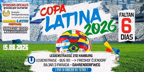 \ud83c\udfc6 Copa Latina de F\u00fatbol 2026 \u2013 \u00a1La Pasi\u00f3n nos Une! \u26bd