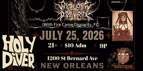 Heavy Metal @ Holy Diver with Mz Mayhem 