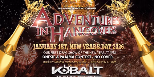 Adventures In Hangovers 2026