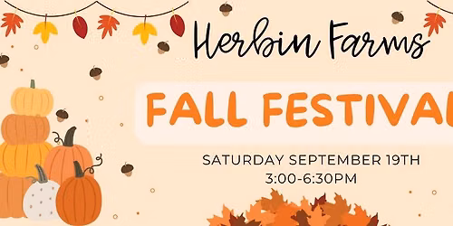 Herbin Farms Fall Festival