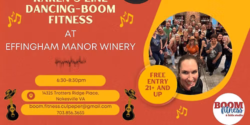 Karen's Line Dancing-BOOM Fitness at Effingham Manor Winery