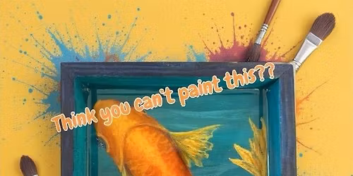 Mother's Day Weekend Workshop: Paint a Koi under Resin!