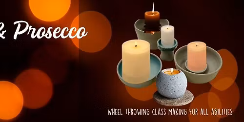Painting & Prosecco: Make candle holders!