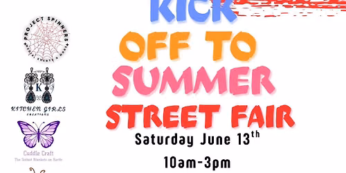 Kick off to summer street fair and yard sale!!