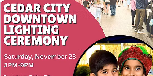 Kids Markets at Cedar City Downtown Lighting Ceremony