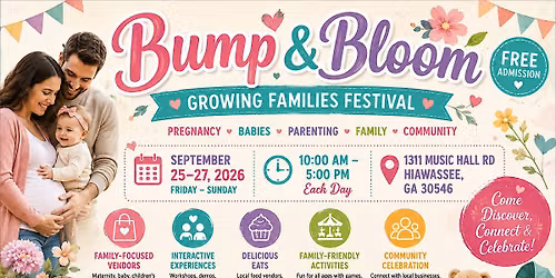 2026 Bump & Bloom Growing Families Festival