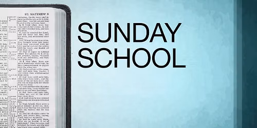 Sunday Morning Bible Class