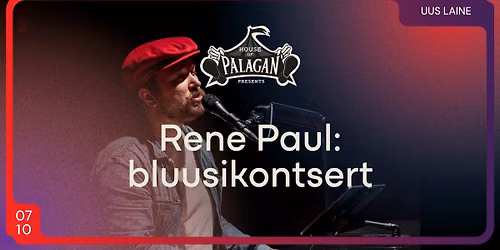 \ud83c\udfb9 Bluusikontsert: Rene Paul