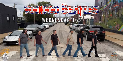 Voodoo Beatles "Abbey Road" at Atomic Garage for Thanksgiving Eve