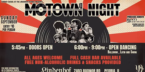 Motown Night for Arts partners Inc