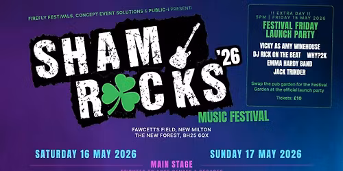Sham Rocks Music Festival 2026