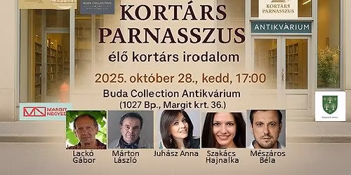 Kort\u00e1rs Parnasszus \u2013 \u00e9l\u0151 kort\u00e1rs literat\u00fara  -   A j\u00f6v\u0151 irodalma most sz\u00fcletik . . .