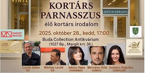 Kort\u00e1rs Parnasszus \u2013 \u00e9l\u0151 kort\u00e1rs literat\u00fara  -   A j\u00f6v\u0151 irodalma most sz\u00fcletik . . .