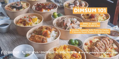 Dimsum 101 — Golden Treasure Skills and Development Program