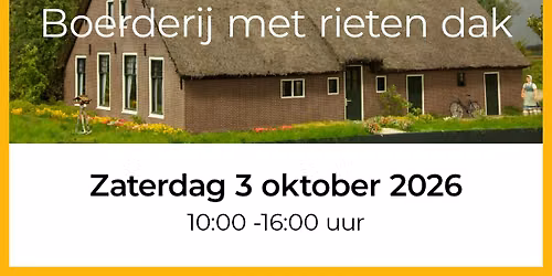 Workshop boerderij met rieten dak