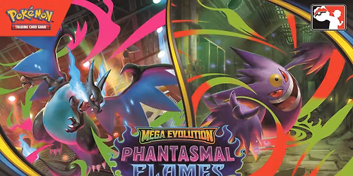Pokemon TCG Mega Evolution Phantasmal Flames Prerelease