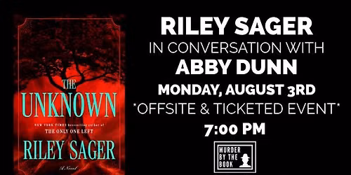 Riley Sager in conversation with Abby Dunn - Offsite Event