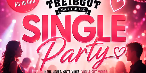 XXL Single Party Caf\u00e9 Treibgut Magdeburg