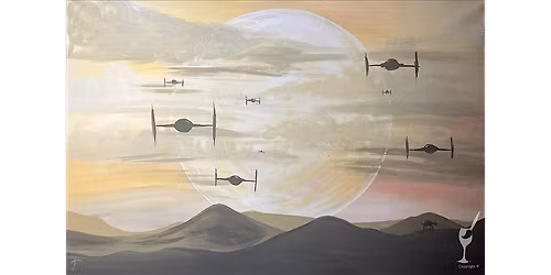 Star Wars-Inspired Sunset - Paint and Sip in Denver | Classpop!\u2122