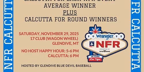 National Finals Rodeo Calcutta Auction