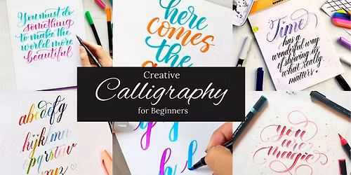 Creative brush pen Calligraphy for beginners