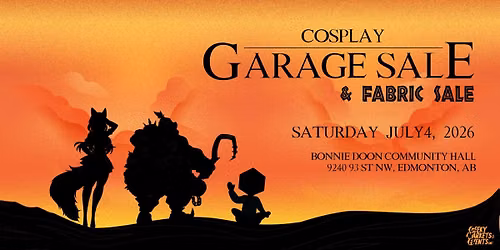 Cosplay Garage Sale & Fabric Sale