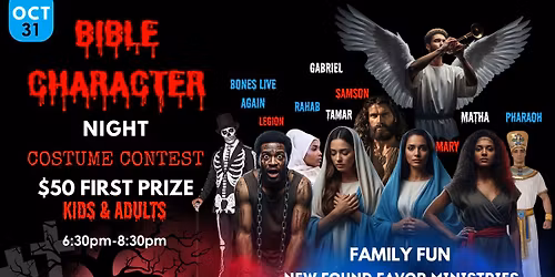 Bible Character Night